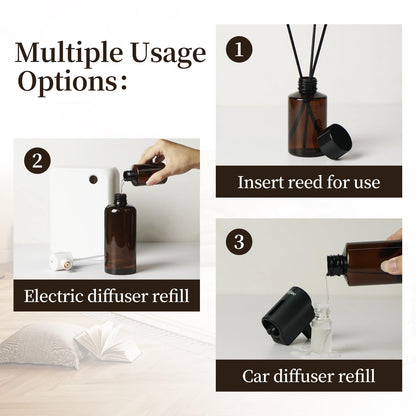 White Jasmine Essential Oil for Diffusers – 6-Scent Luxury Hotel Collection, 500ml