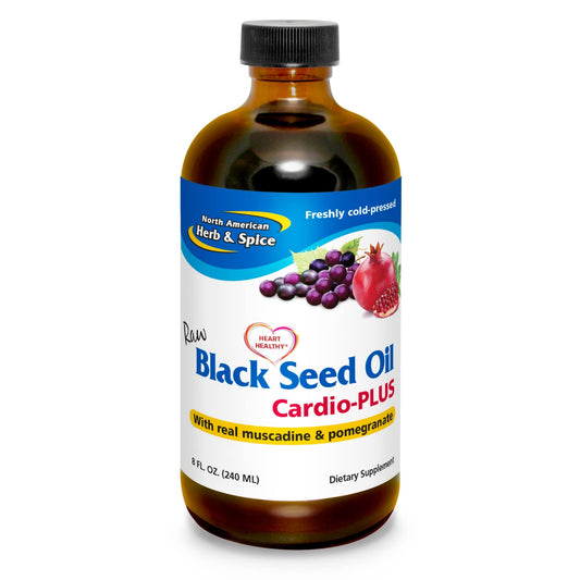 Black Seed Oil Cardio-Plus – Heart Health Support, 8 oz, Non-GMO BritishVita | Premium UK Vitamins & Wellness Supplements