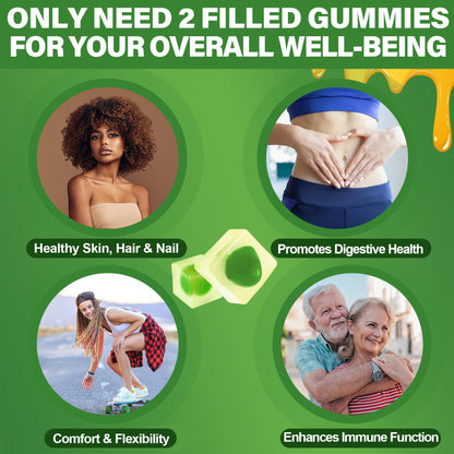 Black Seed Oil Gummies with Chlorophyll and Sea Moss – 500mg
