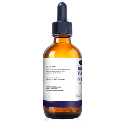 Kate Naturals Organic Black Seed Oil (2oz) – Virgin, Cold-Pressed Nigella Sativa