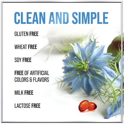 Black Seed Oil Softgels 1000mg - Premium Nigella Sativa Blackseed, Immune Support & Skin Health