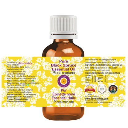 dève herbes Black Spruce Essential Oil 10ml – Pure & Lightweight (Picea mariana)