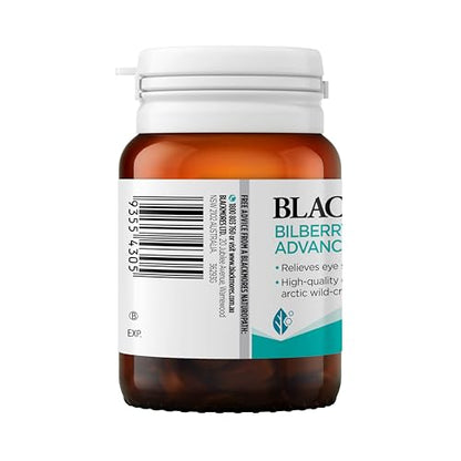Blackmores Bilberry Eye Support Advanced 30 Tablets - Eye Health