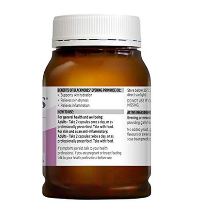 Blackmores Evening Primrose Oil 1000mg Capx190 | 190 Capsules | Blackmores LTD