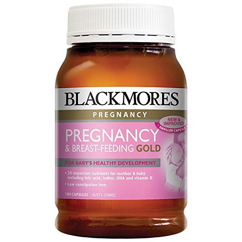 Blackmores Pregnancy & Breastfeeding Gold 180 Caps | DHA & Essential Nutrients for Mother & Baby