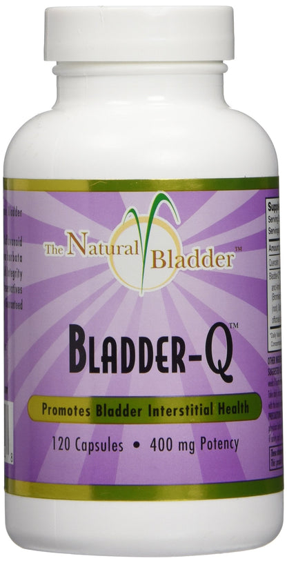 Bladder-Q 400 mg | 120 Capsules – All-Natural Bladder Support