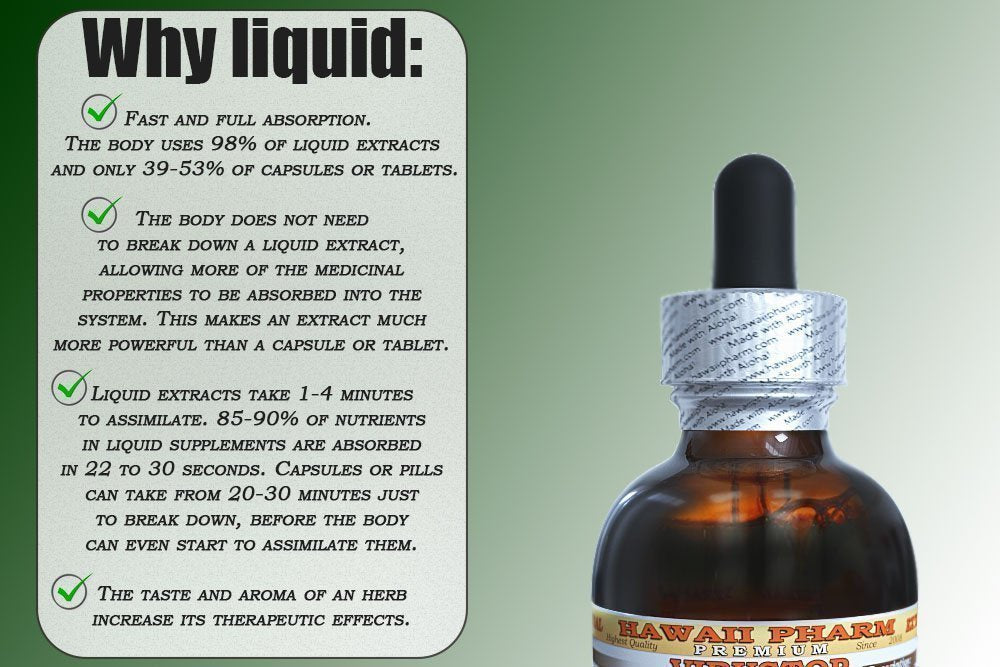 Bladderwrack Alcohol-Free Liquid Extract (Fucus Vesiculosus) – Hawaii Pharm Glycerite 2 oz