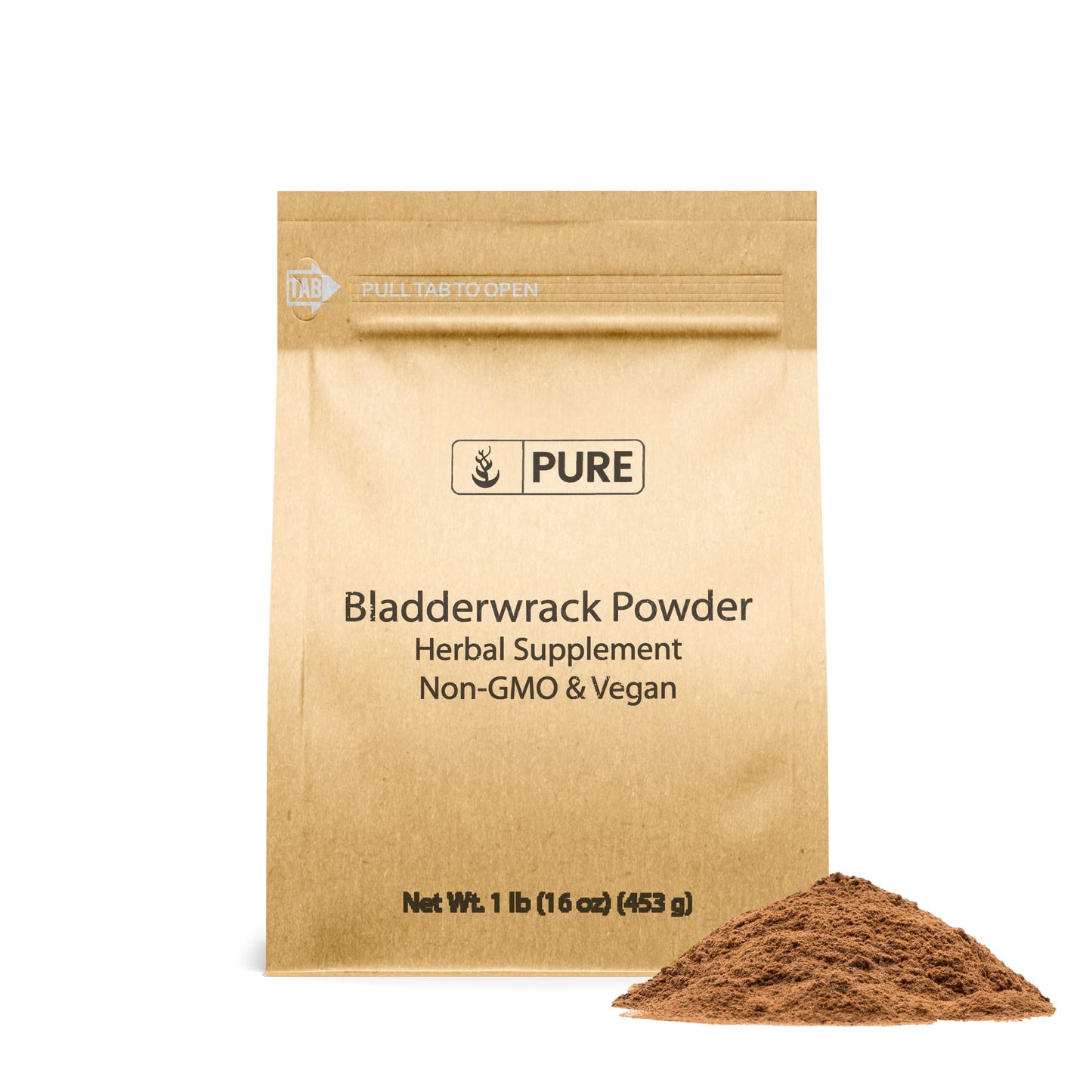 Pure Original Bladderwrack Powder (1lb) – Fucus Vesiculosus | Herbal Supplement