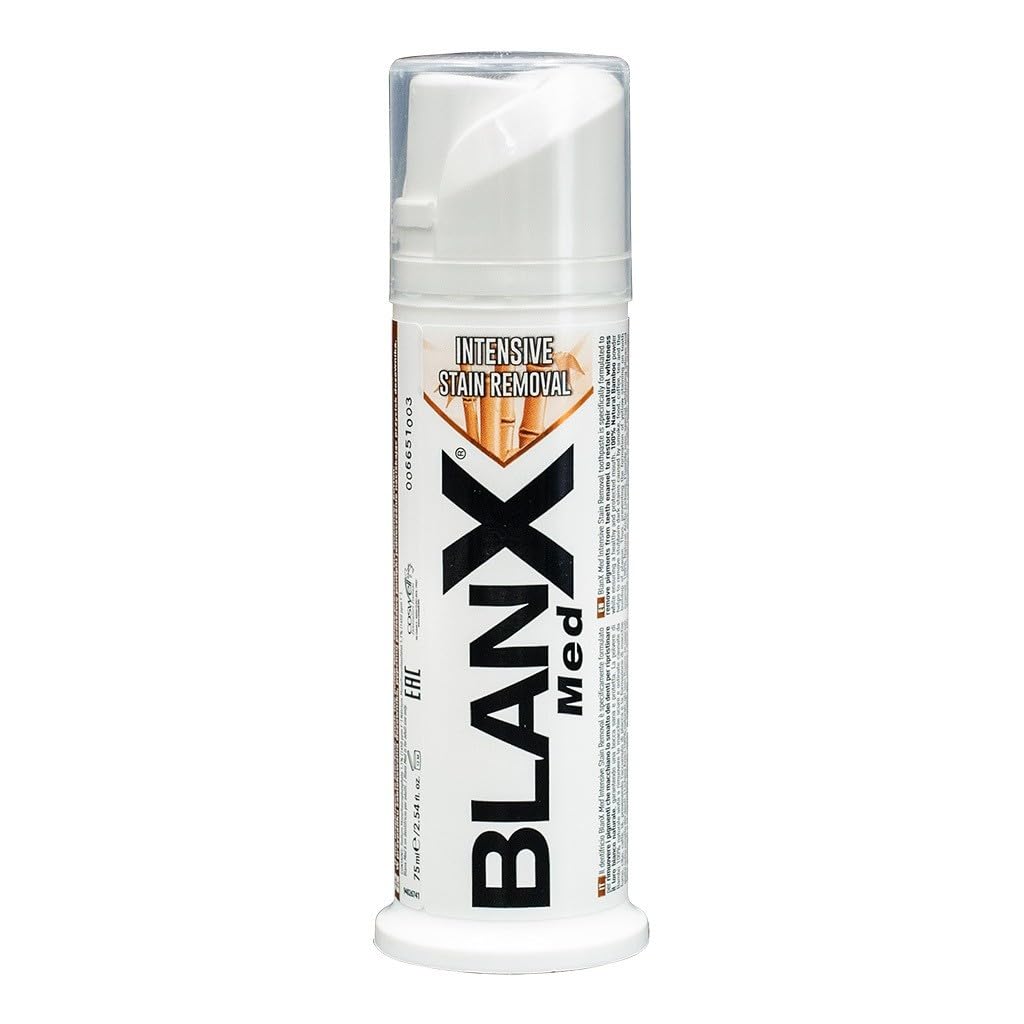 BlanX Non Abrasive Stain Removal Toothpaste 75 ml – Gentle Whitening