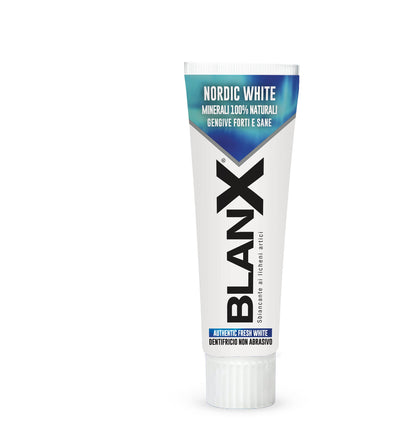 BlanX Nordic White Toothpaste 75ml - Non-Abrasive Whitening