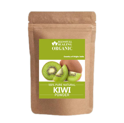 Blessfull Healing Organic Kiwi Powder - 100% Pure Natural, 100 g (3.52 oz)