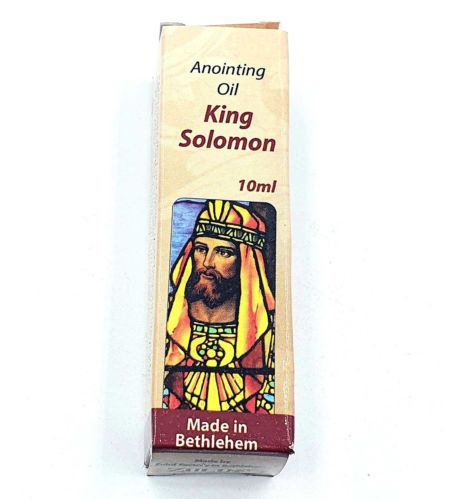 King Solomon Anointing Oil - 10ml Roll-On, Jerusalem, Holy Land