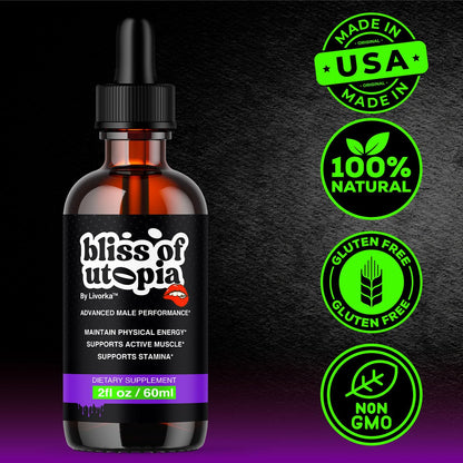 Bliss of Utopia Drops | Official Liquid Formula - Premium Energy Drops