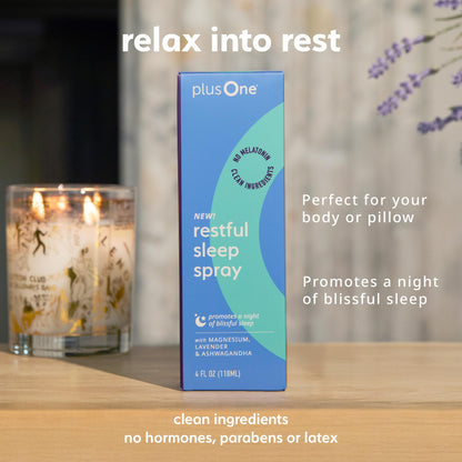 Blissful Sleep Spray with Magnesium, Lavender & Ashwagandha