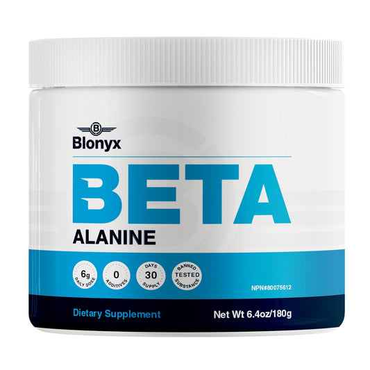 Blonyx Beta-Alanine Supplement – Enhance Muscular Endurance & Work Capacity | 6g Daily Dose BritishVita | Premium UK Vitamins & Wellness Supplements