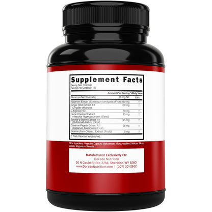 Blood Circulation Supplements with Diosmin & More – 150 Capsules | Vegan • Non-GMO • USA Made