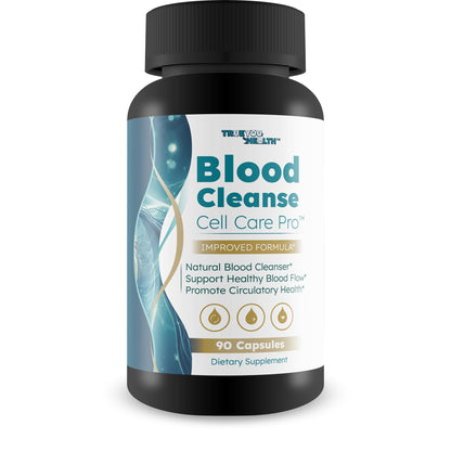 Blood Cleanse Cell Care Pro - Improved Formula | Best Blood Detox & Sugar Balance