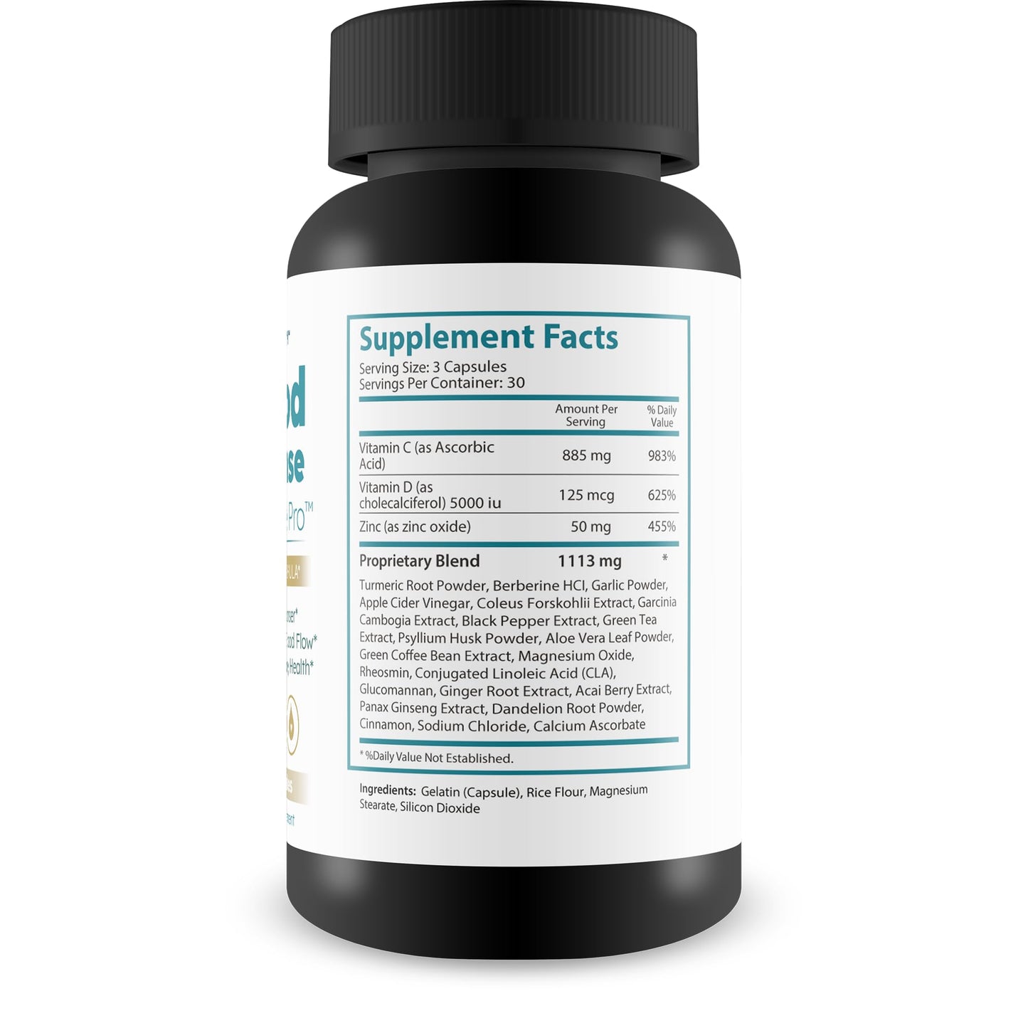 Blood Cleanse Cell Care Pro - Improved Formula | Best Blood Detox & Sugar Balance