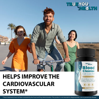 Blood Cleanse Cell Care Pro - Improved Formula | Best Blood Detox & Sugar Balance