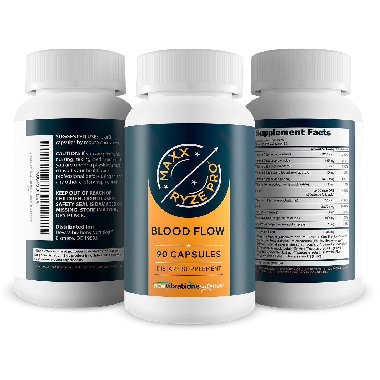 Blood Flow Maxx Ryze Pro – Best Blood Circulation Supplement for Men