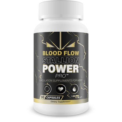 Blood Flow Stallion Power Pro – Male Circulation & NO Support