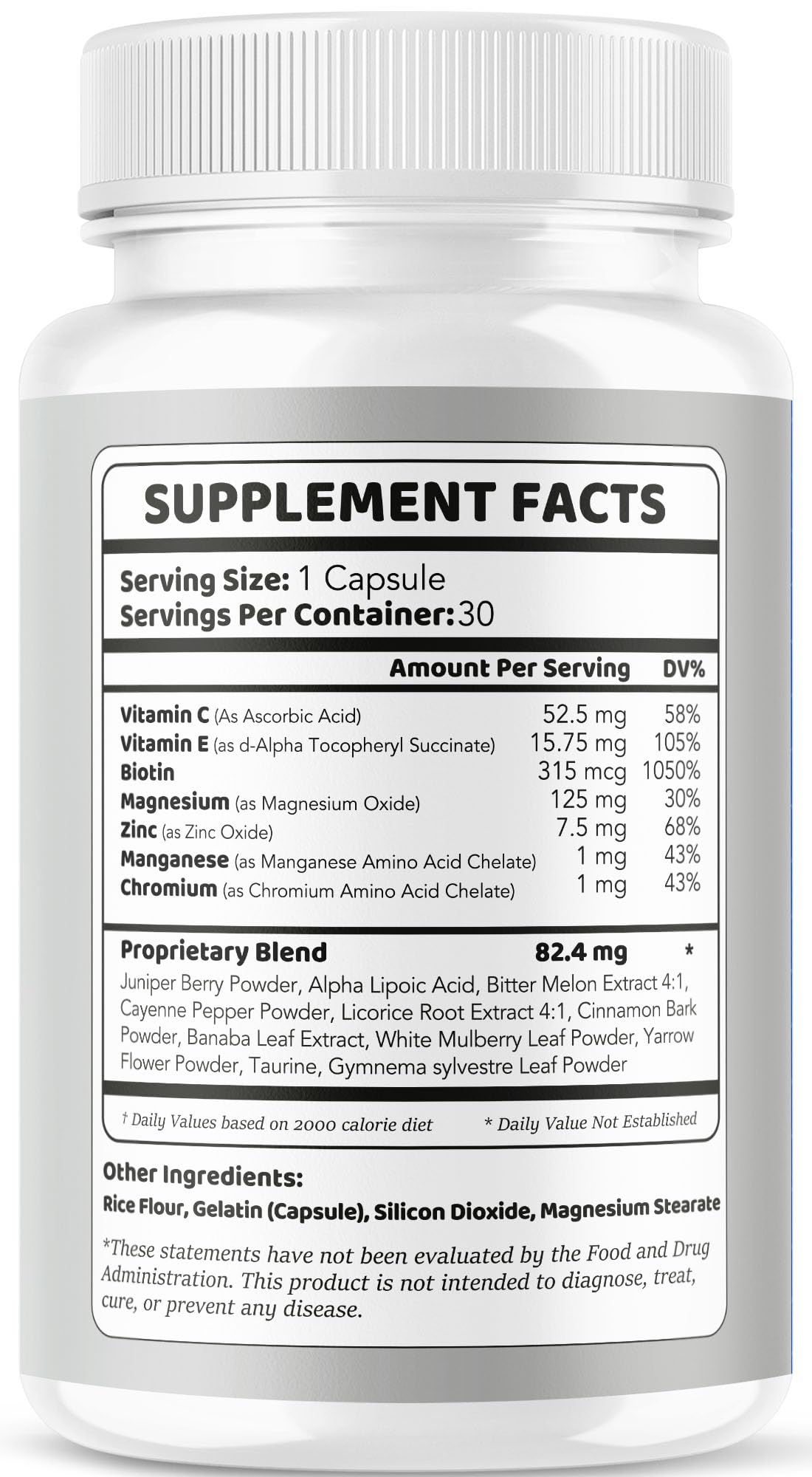 (2 Pack) Blood Stabilizer Supplement – Original Blood Stabilizer, Advanced Blood Formula, 60 Capsules