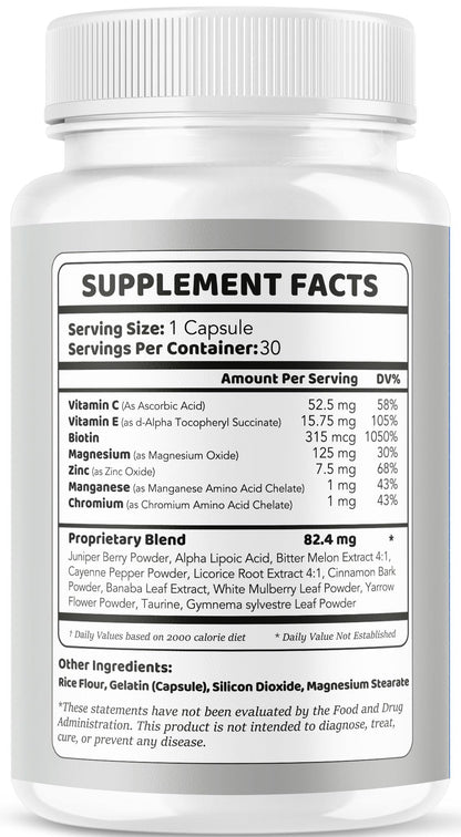 (2 Pack) Blood Stabilizer Supplement – Original Blood Stabilizer, Advanced Blood Formula, 60 Capsules