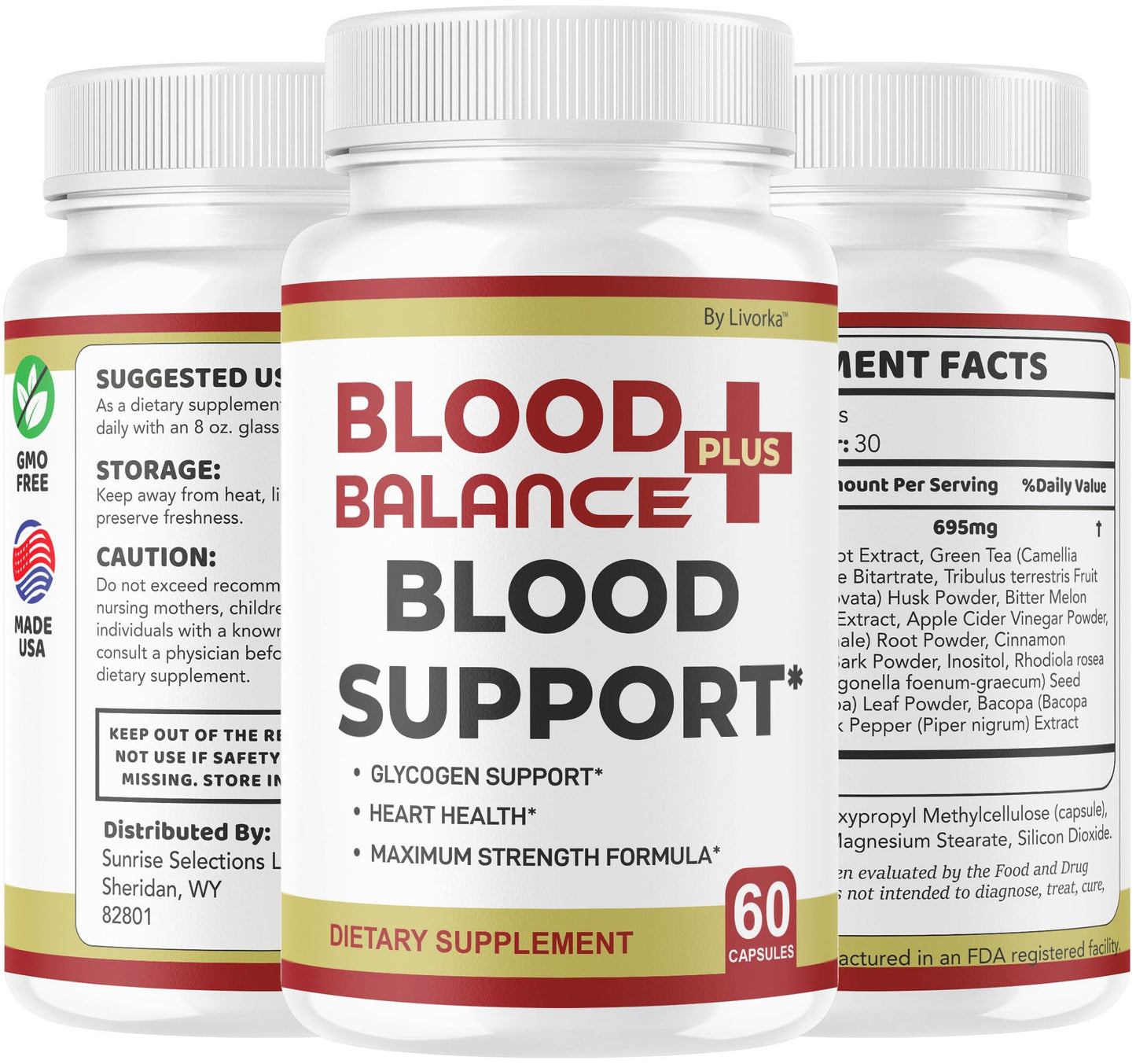 BloodBalance Plus Capsules – Official Multivitamin for Health | 60 Capsules