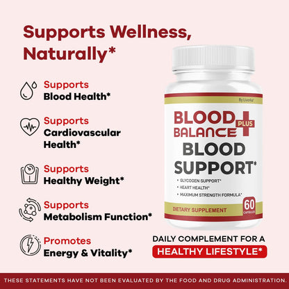 BloodBalance Plus Capsules – Official Multivitamin for Health | 60 Capsules