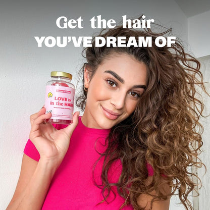 Bloom Robbins 60 Hair Gummies – Faster Hair Growth Vitamins for Women, 5000 mcg Biotin