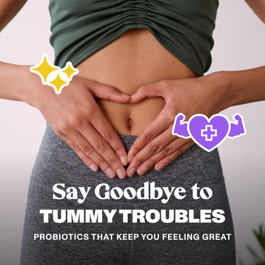 Bloom Robbins Probiotic Gummies – Fiber & Digestive Health with Turmeric Root Extract (Vegan, Non-GMO)