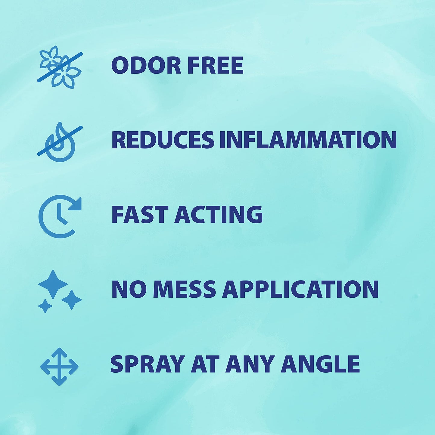 Blue-EMU Continuous Pain Relief Spray – Fast-Acting Joint & Muscle Relief, 4 oz