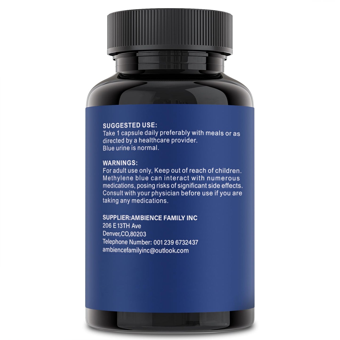 Nootlyn Methylene Blue Pharmaceutical Grade – 15 mg Capsule for Memory, Focus & Clarity