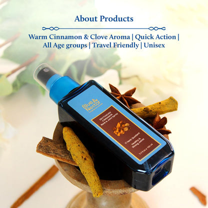 Blue Nectar Spray with Clove & Cinnamon – Quick Comfort for Joints, Back & Knees | 3.38 fl oz