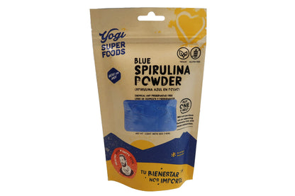 Blue Spirulina Powder by Yogi Super Foods – 5 oz, Plant Protein & Immune Support