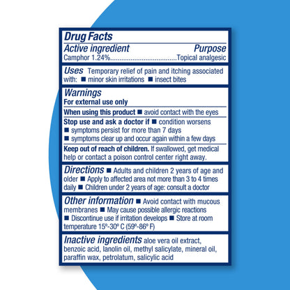 Blue Star Ointment 2 oz - Steroid-Free Anti-Itch Relief