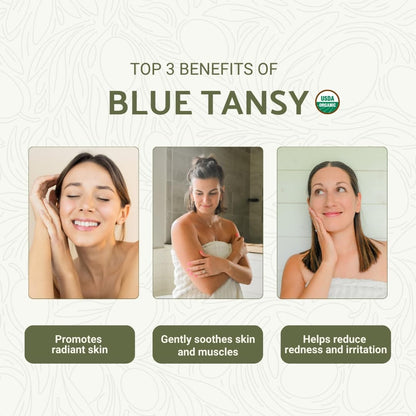 Organic Blue Tansy Essential Oil 5 mL – Malagassi Essential Oils | Face Oil, Candle & Soap Making