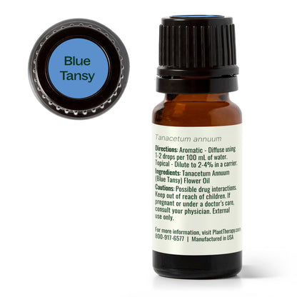 Blue Tansy Essential Oil 100% Pure – Plant Therapy 10 mL (Therapeutic Grade)