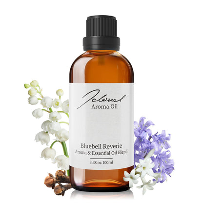 JCLOUD Bluebell Reverie Essential Oil for Diffuser – Luxury Hotel Scent & Pure Aromatherapy (100mL)