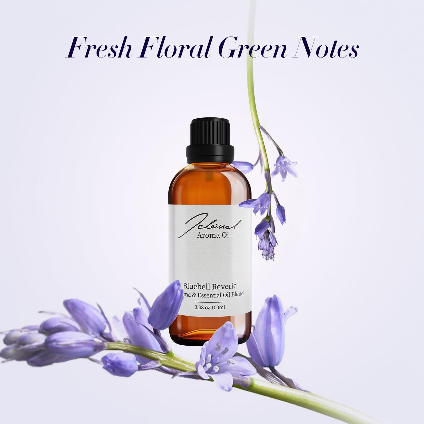 JCLOUD Bluebell Reverie Essential Oil for Diffuser – Luxury Hotel Scent & Pure Aromatherapy (100mL)