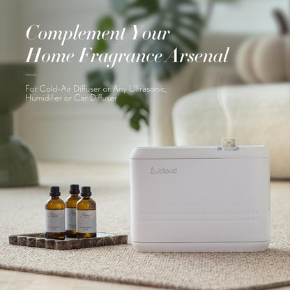 JCLOUD Bluebell Reverie Essential Oil for Diffuser – Luxury Hotel Scent & Pure Aromatherapy (100mL)