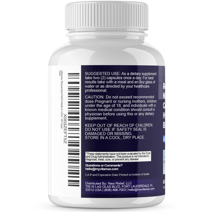 Resveratrol NAD+ Berberine Hyaluronic Acid 21-in-1 Hair, Skin, Nail & Joint Supplement – Made in USA (60 Count)