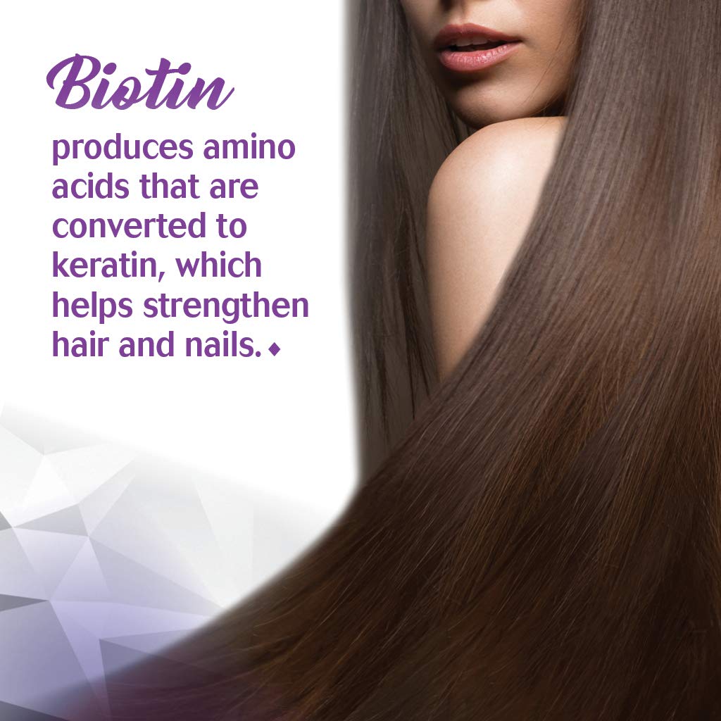 Bluebonnet Beautiful Ally Biotin 10,000 mcg – Hair & Nails, 90 Veg Capsules