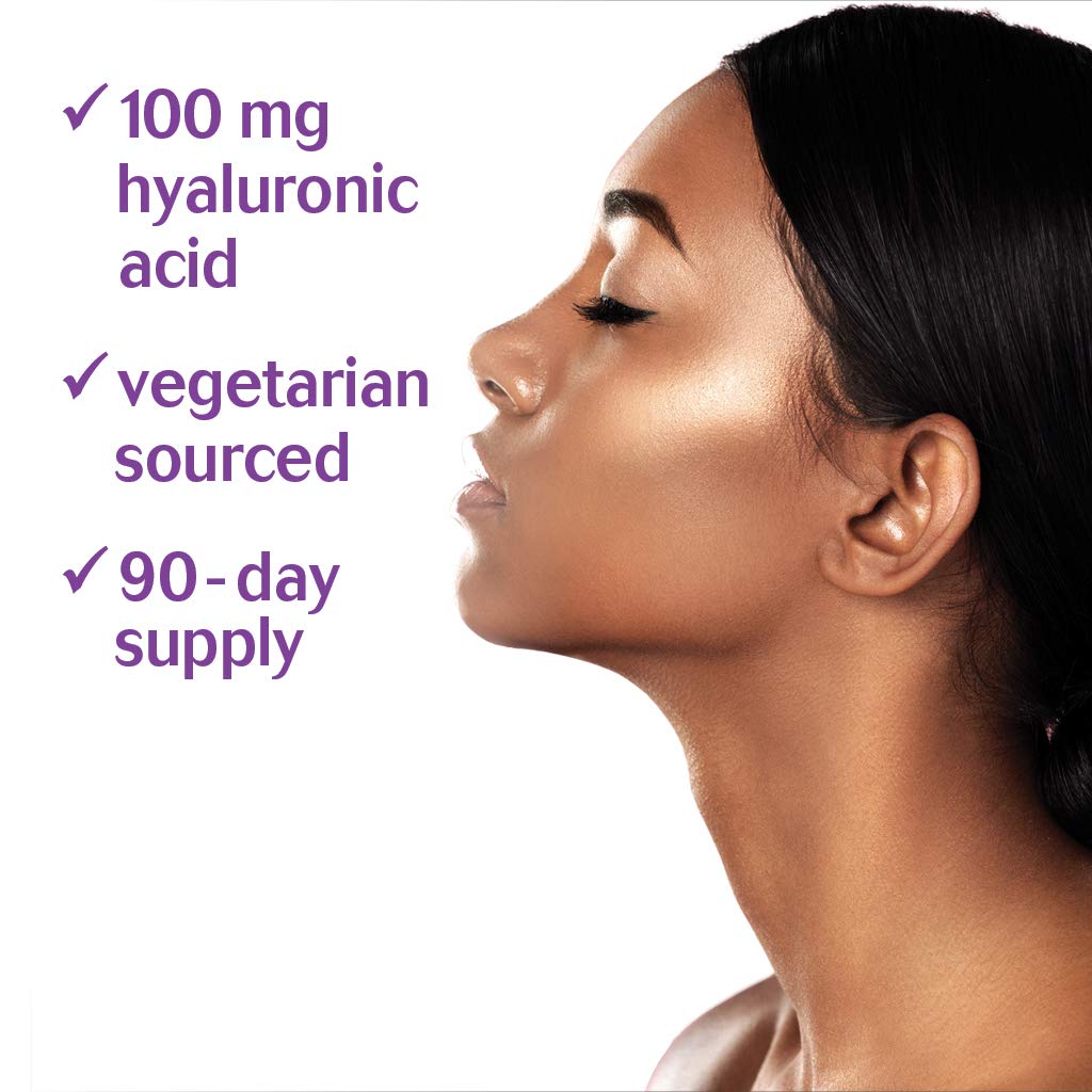 Bluebonnet Beautiful Ally Hyaluronic Acid 100 mg Softgels – 90 Servings, Non-GMO, Gluten-Free