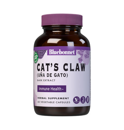BlueBonnet Cat's Claw Bark Extract Supplement, 60 Count