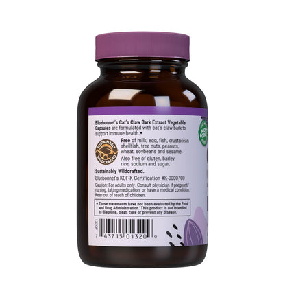 BlueBonnet Cat's Claw Bark Extract Supplement, 60 Count