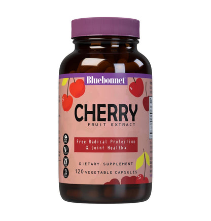 BlueBonnet Super Fruit Cherry Fruit Extract Supplement, 120 Count | 1000 mg Cherry Fruit Extract