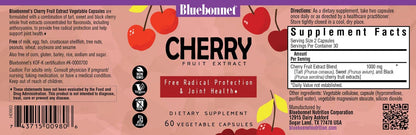 BlueBonnet Super Fruit Cherry Fruit Extract Supplement, 60 Count | Gluten-Free, Vegan