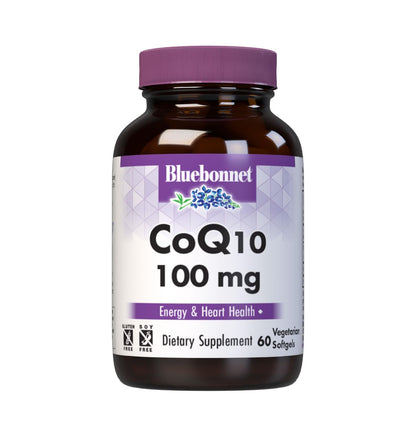 Bluebonnet CoQ-10 100 mg Vegetarian Softgels – 60 Count