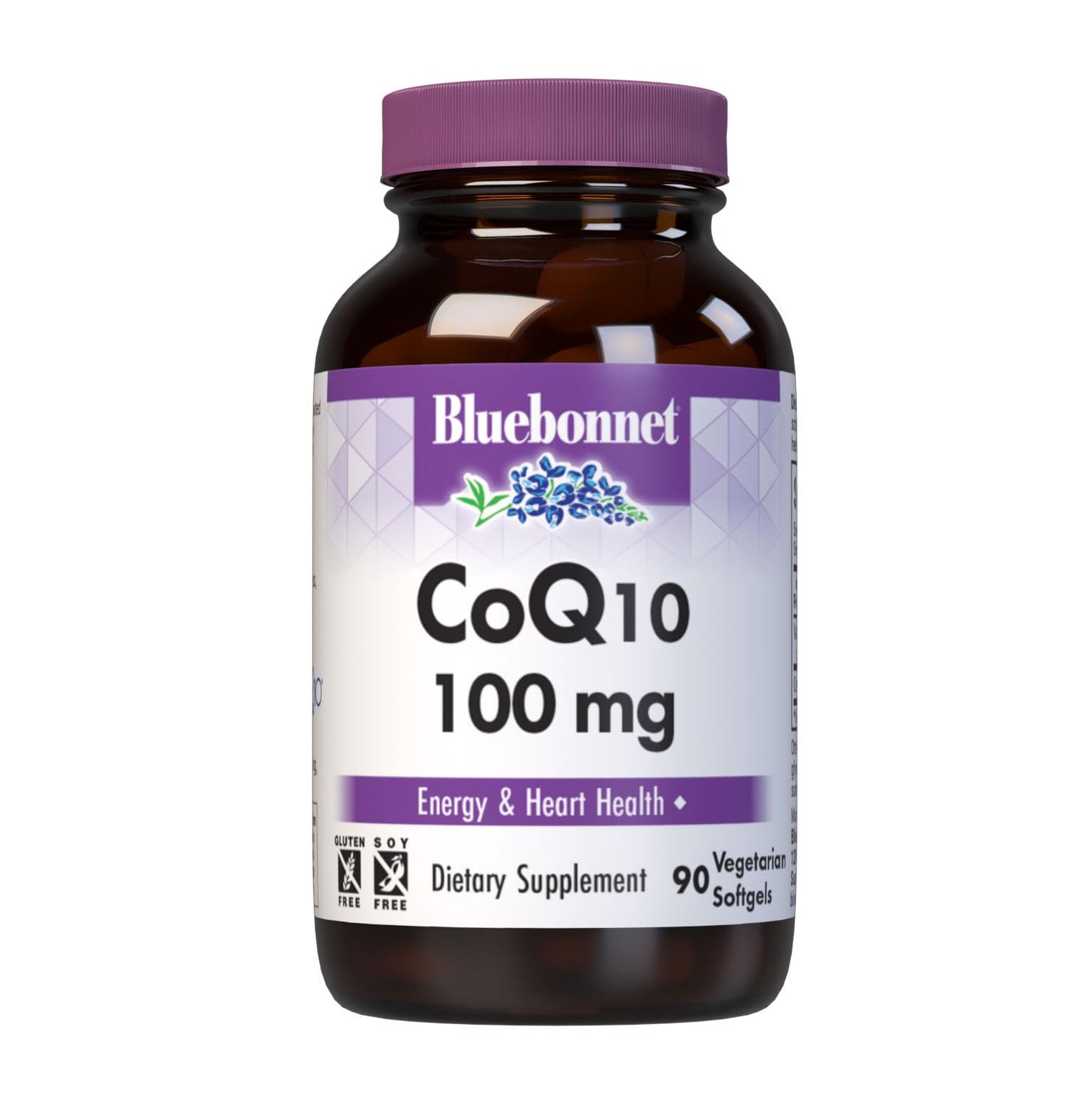 BlueBonnet CoQ-10 100 mg Vegetarian Softgels – 90 Count